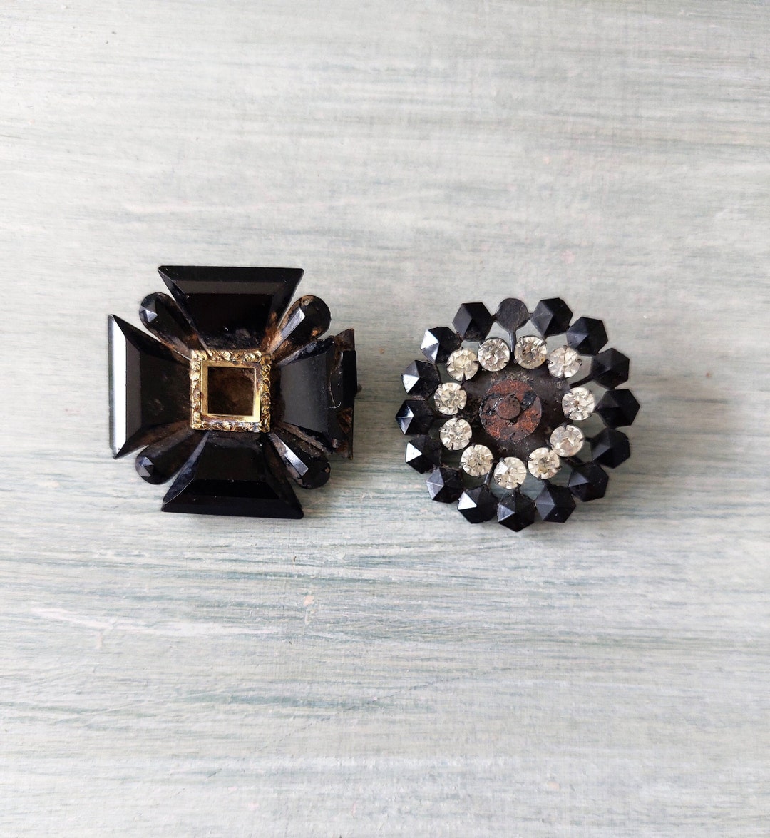 Antique Brooches damage for Repurpose or Restoration 18th