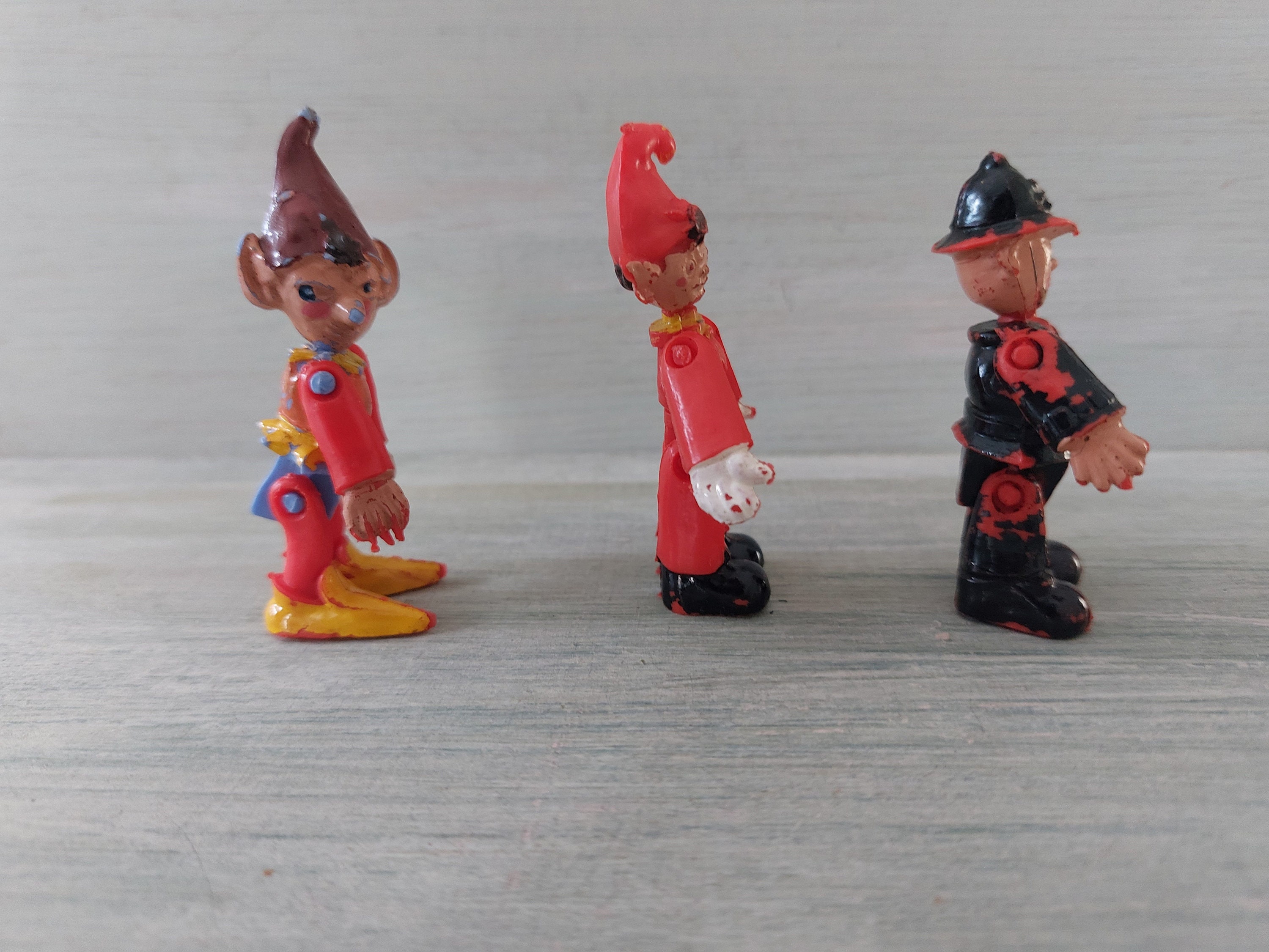 Rare Vintage Miniature Plastic Toy Land Figures Noddy Gobbo Etsy UK