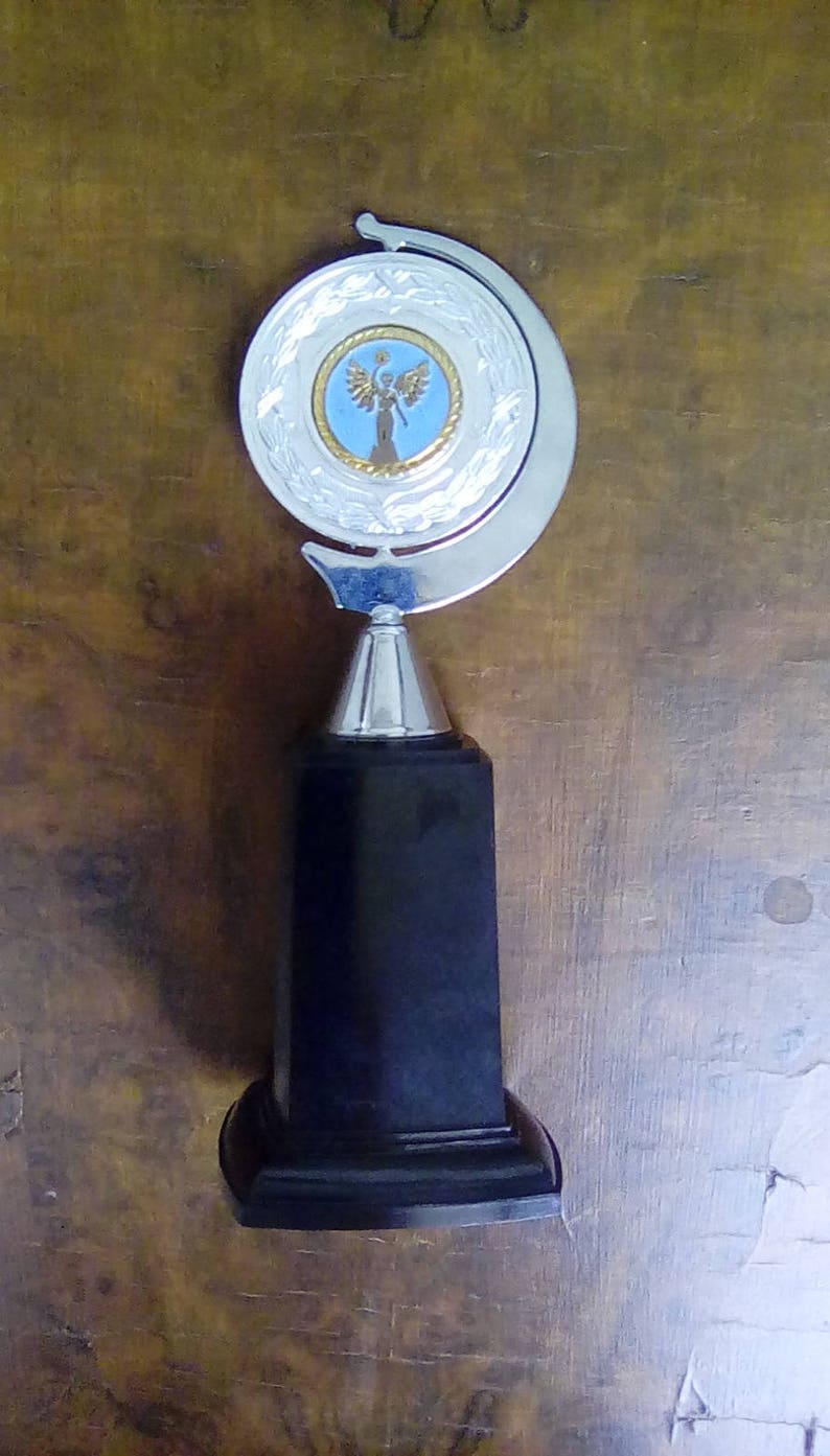 Vintage Retro Trophy 1980/'s Award Prize Thistle