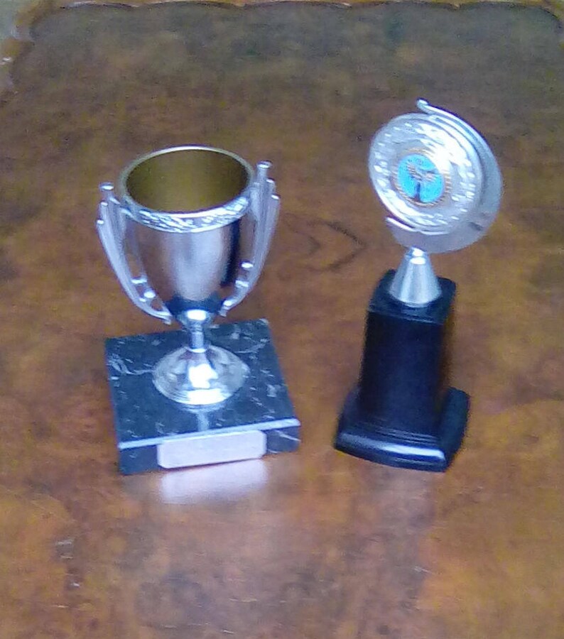 Vintage Retro Trophy 1980/'s Award Prize Thistle
