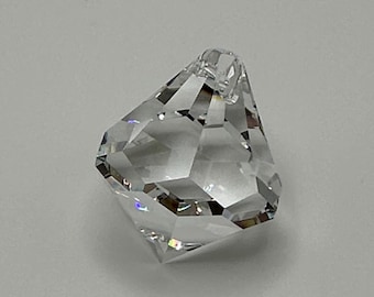 NEW! Preciosa 34mm x 40mm Crystal Drop Bell Sun Catcher, Feng Shui, Rainbows