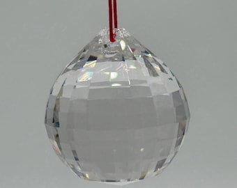 Matrix Facet Egyptian Crystal Ball Sun Catcher 30mm, 40mm, or 50mm, Feng Shui, Rainbows