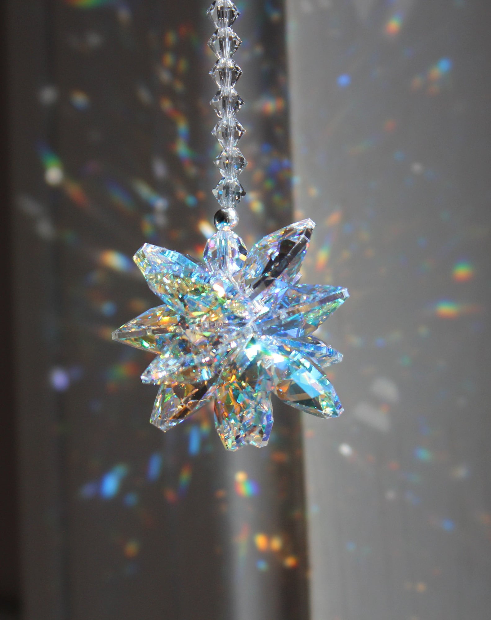 BEST SELLER Swarovski Crystal Sparkly Burst Sun Catcher in Clear