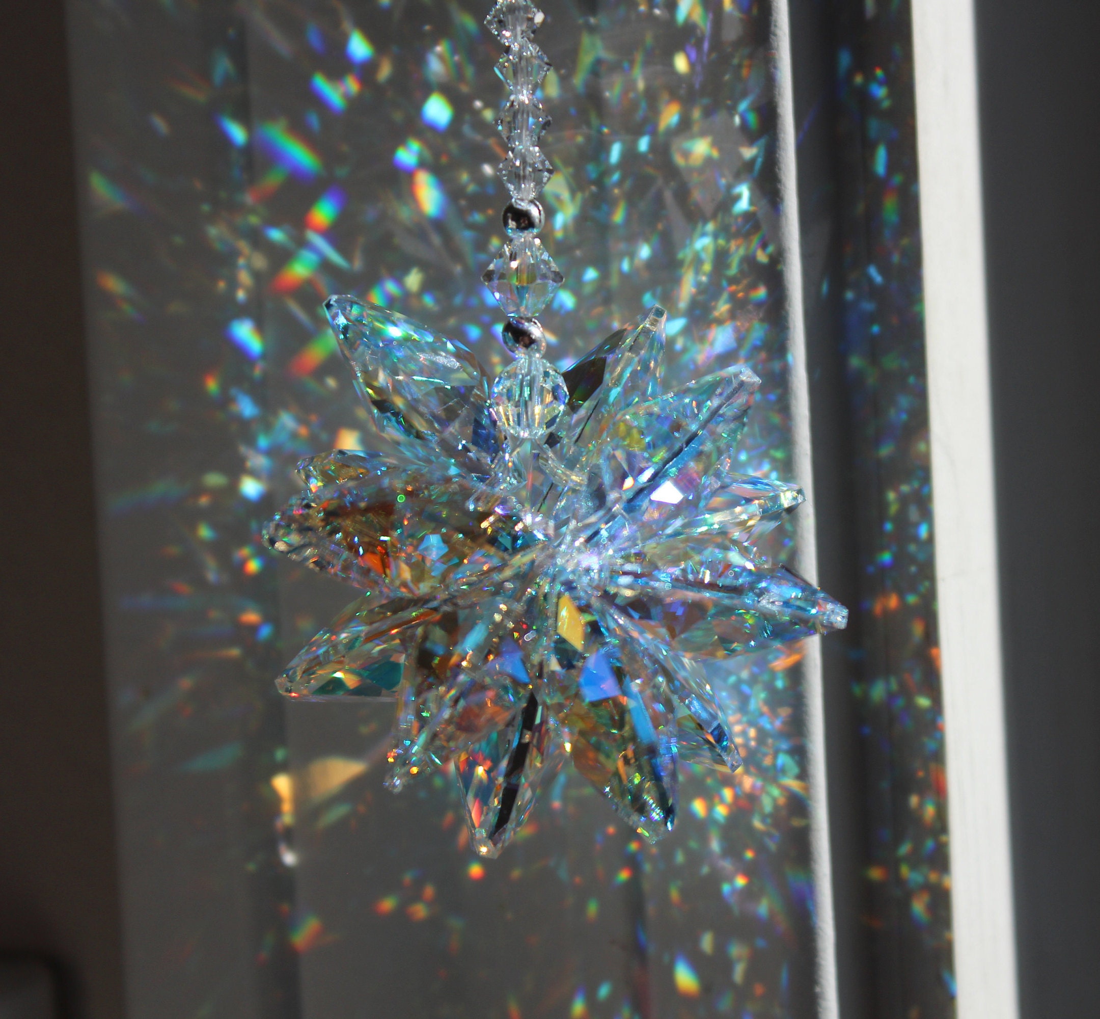 Large Supernova Burst Sun Catcher or Ornament Made With - Etsy