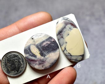 Porslinsjaspis-cabochoner, tillbehör till smyckestillverkning av ädelstenar