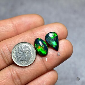 Black Opal Cabochons, Ethiopian Opal Cabochons, Cabochons for Jewelry, Opal Jewelry, Cabochons, Opal Gemstone, Loose Cabochons, Black Opals