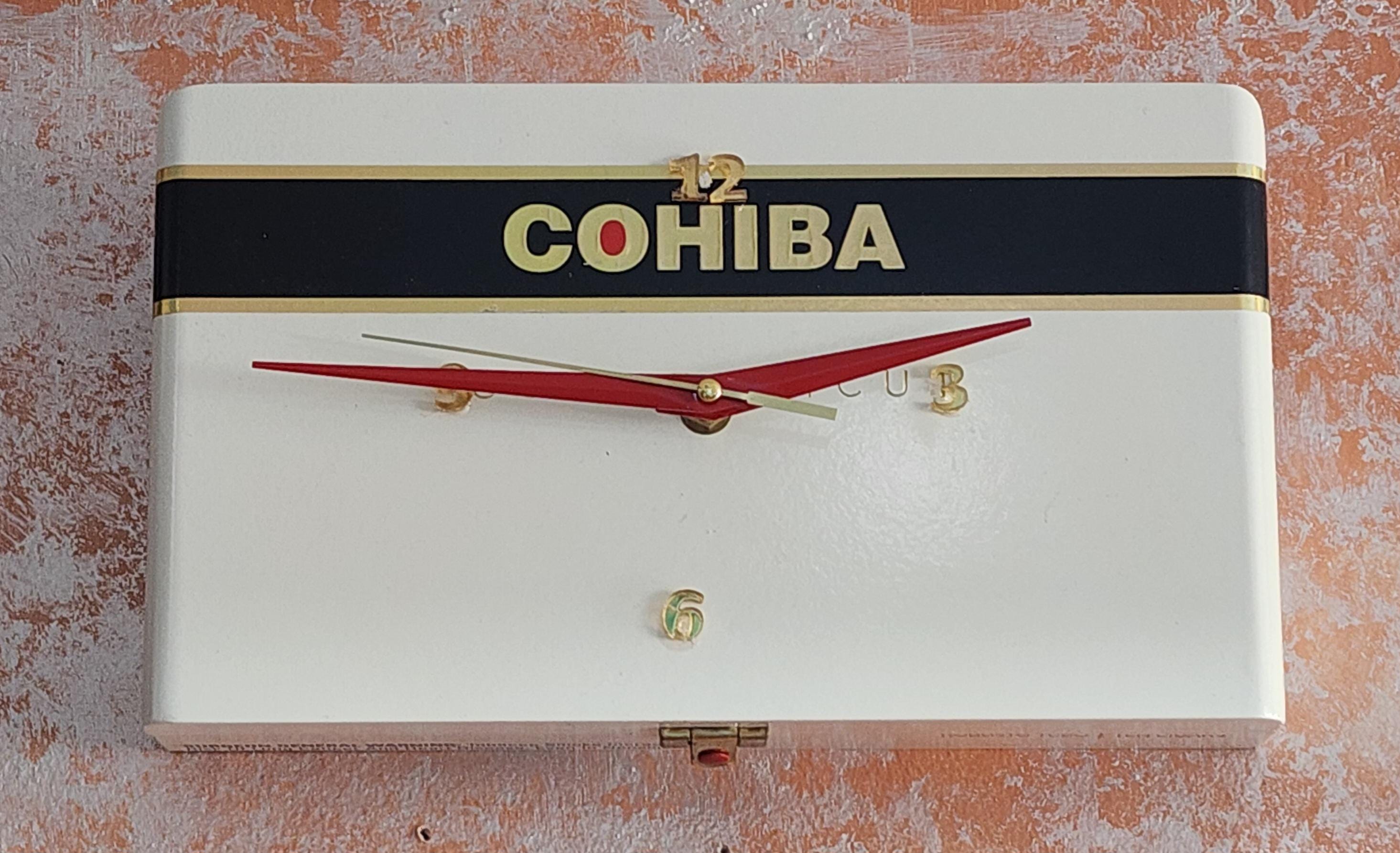 Cigar Box Wall Clock - Etsy