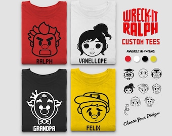 Custom Wreck It Ralph Shirt – Disney Family Tees, Disneyland Tee