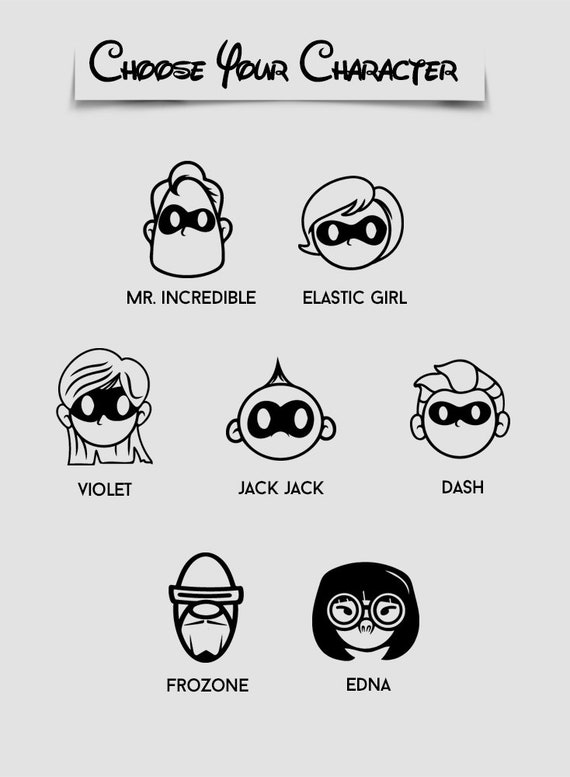 The Incredibles T Shirt Disney Family 