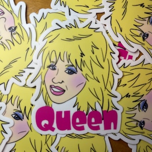 Dolly Parton Queen Stickers