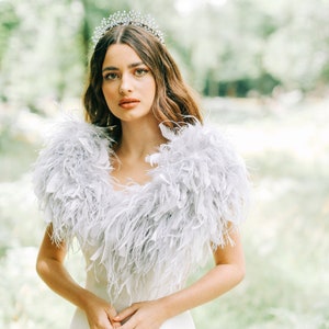 Silver grey shrug sale