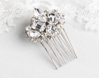 Crystal bridal comb, bridal pins, hairpins, small bridal comb, crystal pins, hair pin, crystal hair pin, wedding accessorie
