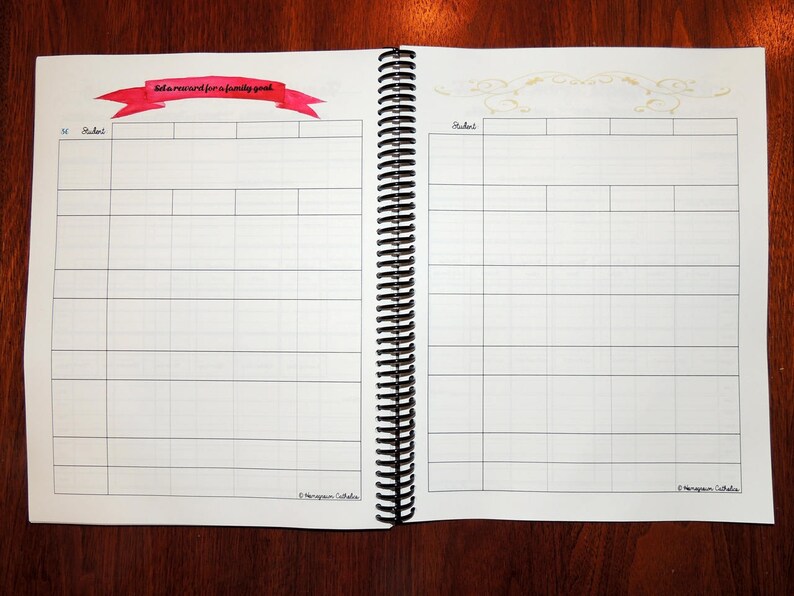 SALE Homeschool Planners for large families Digital Etsy