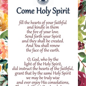 Catholic Scripture Cards: Holy Spirit image 6