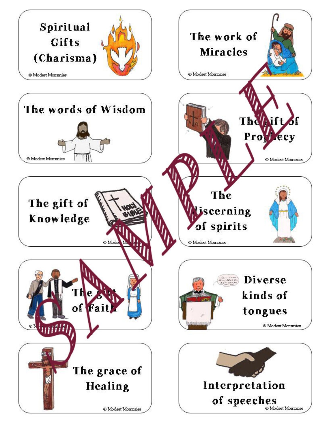 Catholic Mass Seek and Find Cards Etsy