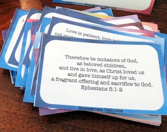 Catholic Scripture Cards