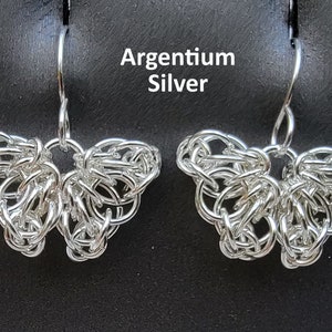 Sterling Silver Celtic Butterfly Earrings image 2