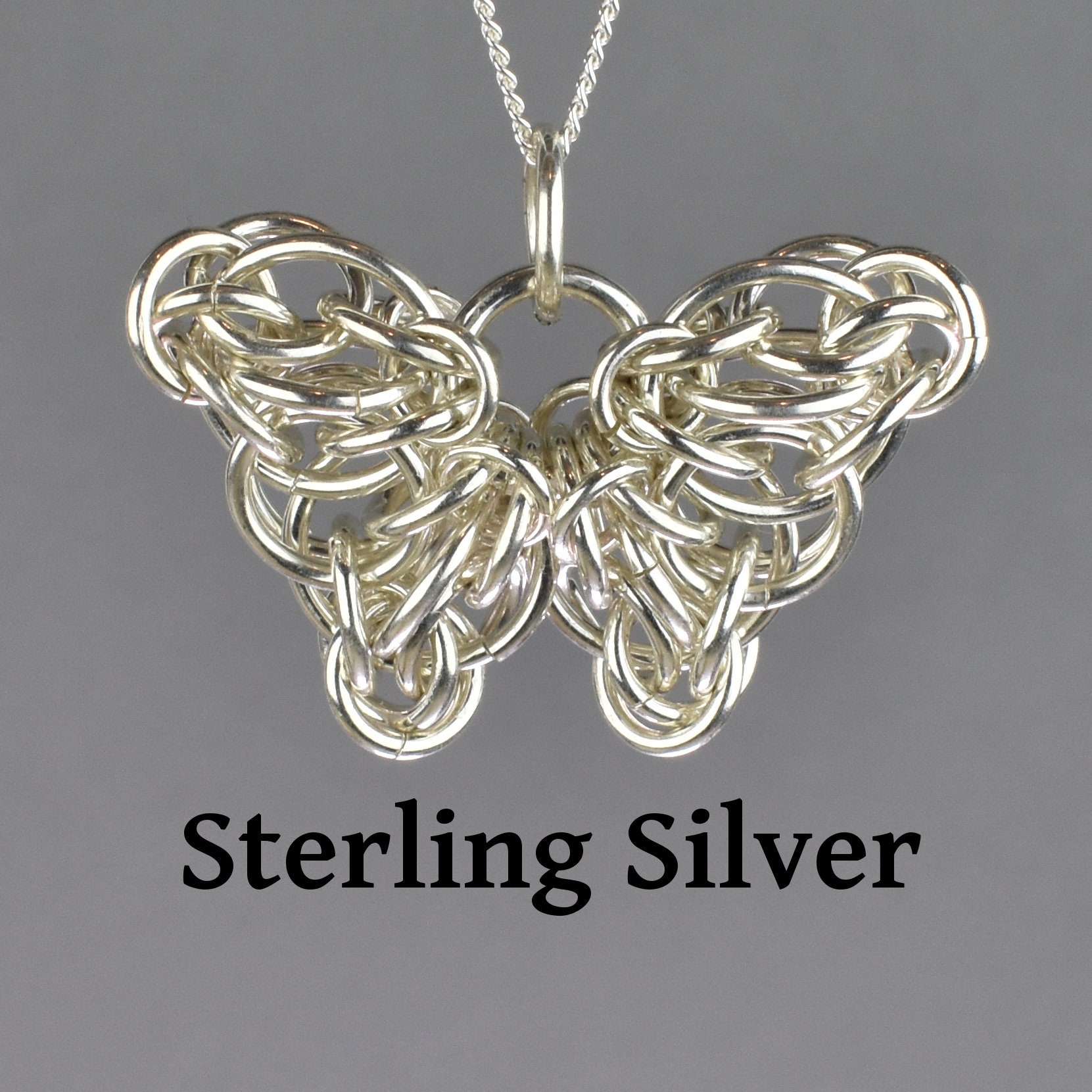 StreetMaille — Learn to make a beautiful butterfly pendant