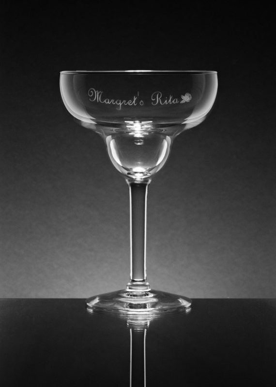 Personalized Engraved Margarita Glass 14.75 oz. Wedding Gift Etsy