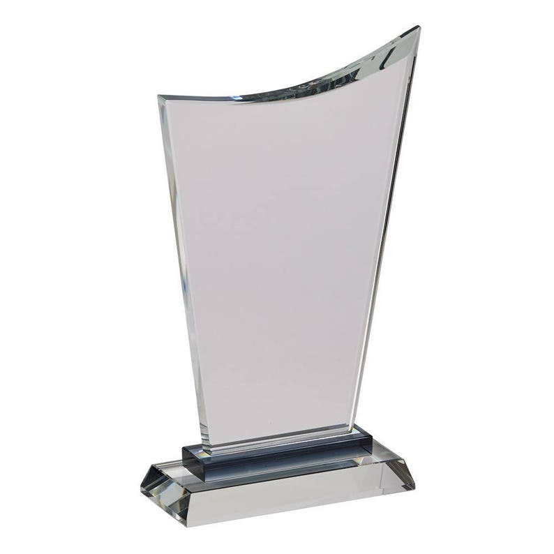 Corporate Gifts Custom Trophy Custom Awards Staff Award Award SETS Engraved Crystal SET OF 4 Personalized Engraved Glass Award