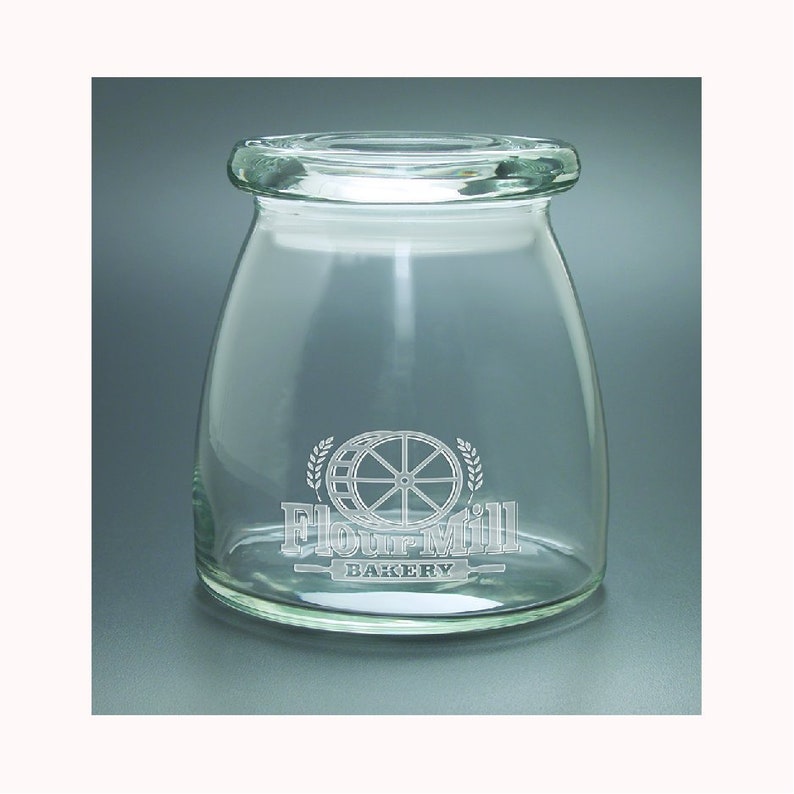 Etched Promotional Products Deep Etched Award Etched Candy Jar Wholesale Deep Etched Candy Jar Award Engraved Jars with Lid