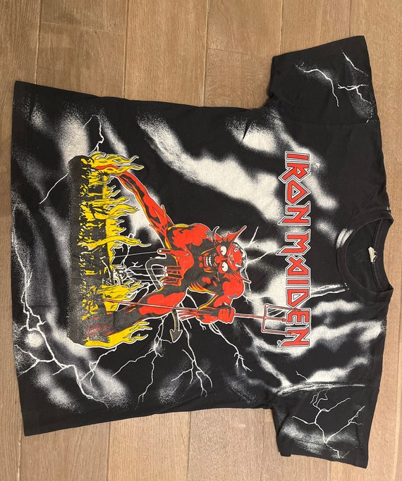 Iron Maiden 1992 Number of the beast AOP all over… - image 2