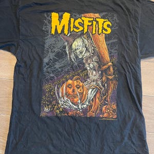 misfits vintage shirt scarecrow man danzig metallica punk