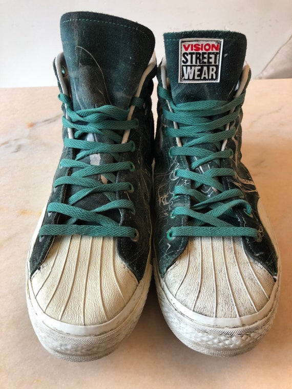 Vision Street Wear hi tops 12 vintage skateboard s