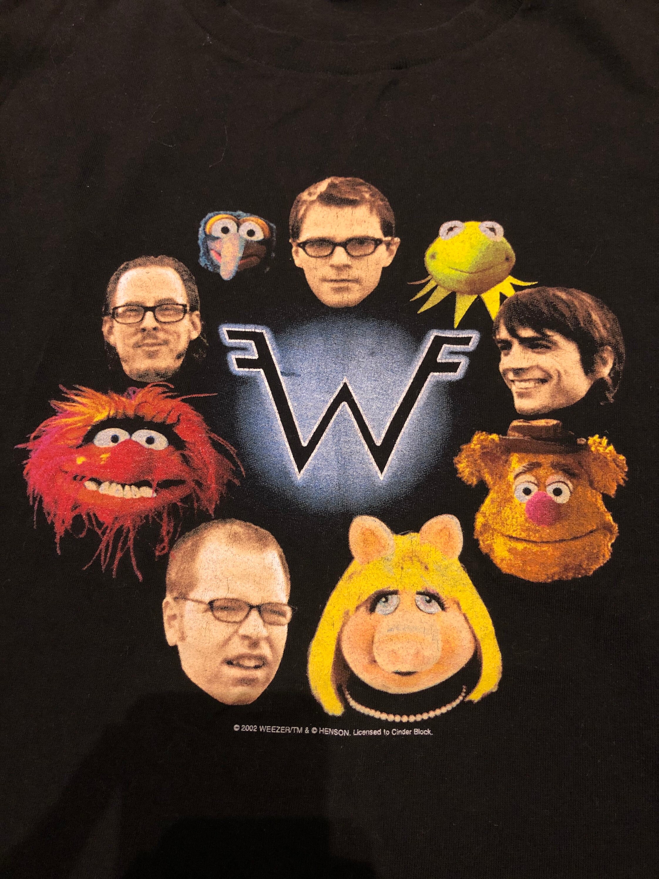 Weezer muppets shirt Clearance