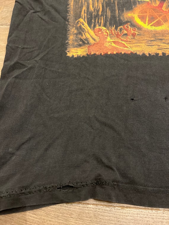 Slayer 1992 tour shirt European Intourvention met… - image 4