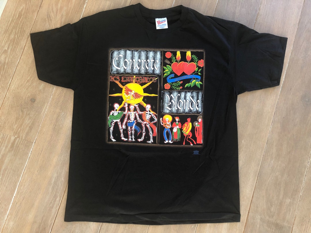 Concrete Blonde T Shirt 1993 Destino Tour Shirt 90s Rock Etsy