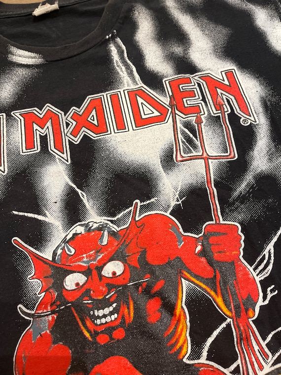 Iron Maiden 1992 Number of the beast AOP all over… - image 5