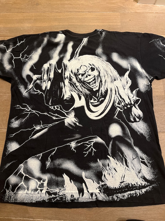 Iron Maiden 1992 Number of the beast AOP all over… - image 6