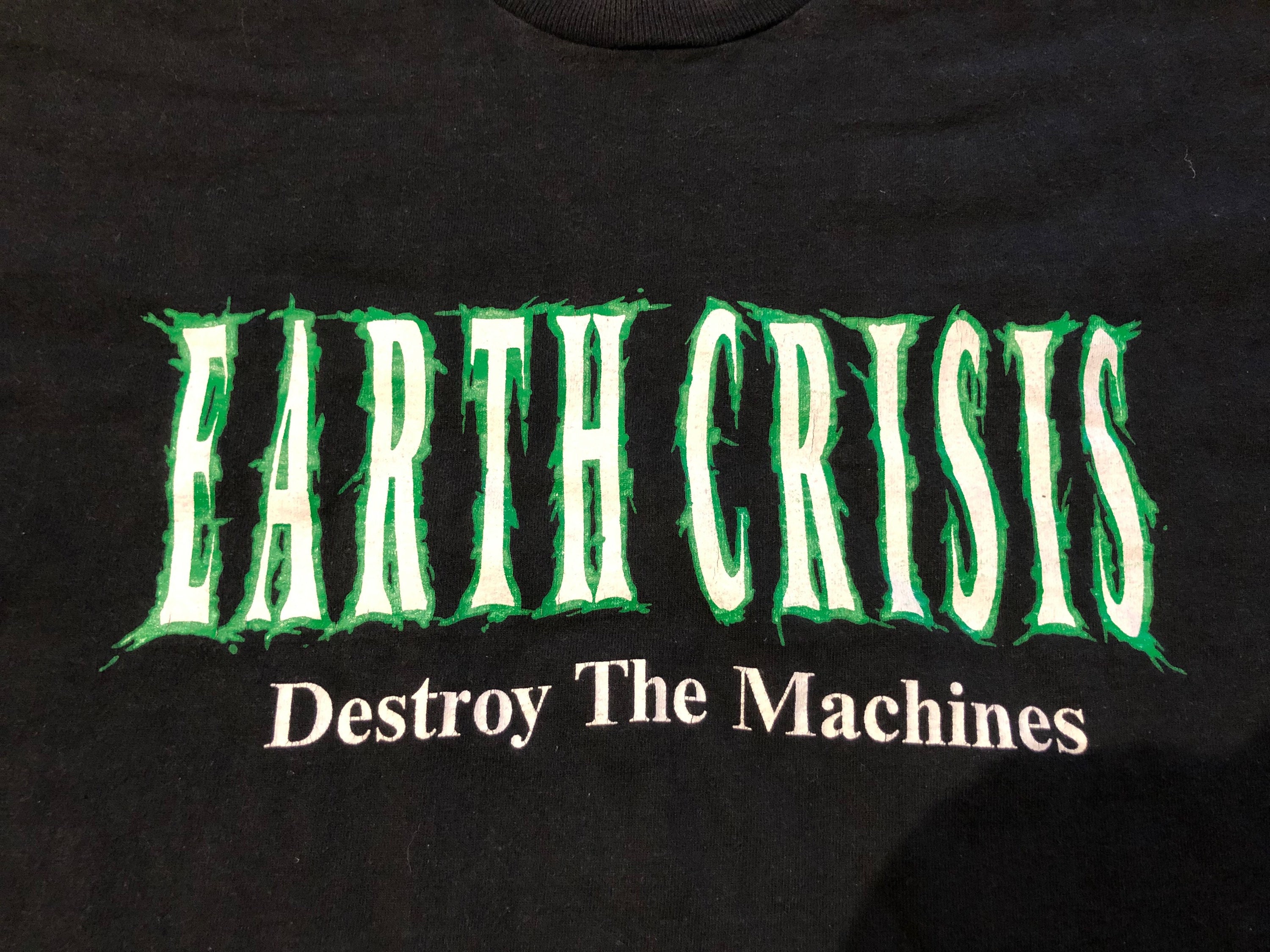 Earth Crisis Destroy the Machines Vegan Straight Edge