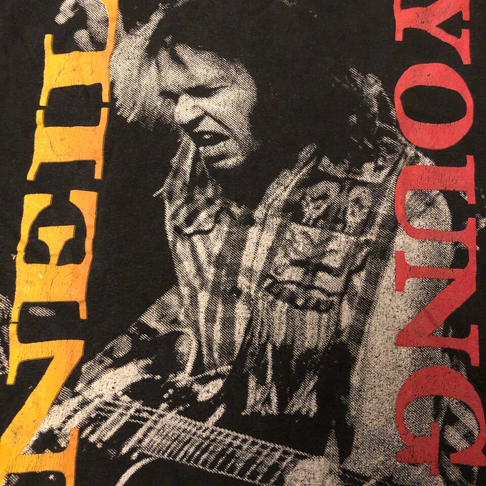 Neil Young 1996 vintage tour T-shirt