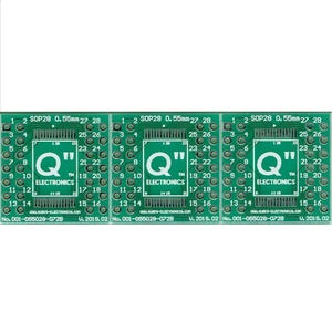 TSOP28 (Type I) 0.55mm(0.022") to 2 x IDC2x7 - 3 PCS.