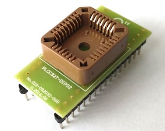 PLCC32 to DIP32 Çevirici Adaptör