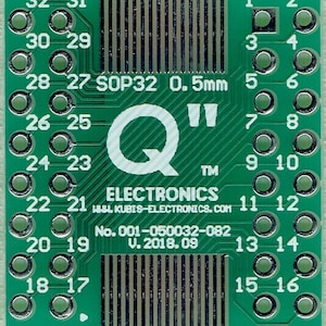 TSOP32, sTSOP32, VSOP32 0.50mm(0.02&quot;) to 2xIDC2x8.