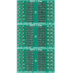 QFP48,LQFP48,SQFP48,TQFP48 0.50mm(0.02") to 1.27mm DIP 0.6".