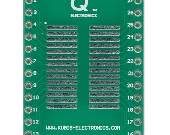 SO28,SOJ28,SOP28,SOIC28 1.27mm(0.05") to DIP 0.9".