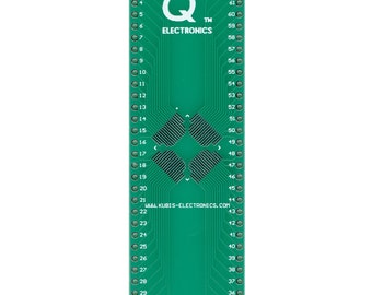 QFP64, LQFP64, SQFP64, TQFP64, VQFP64 0.50mm(0.02") to DIP 0.9".