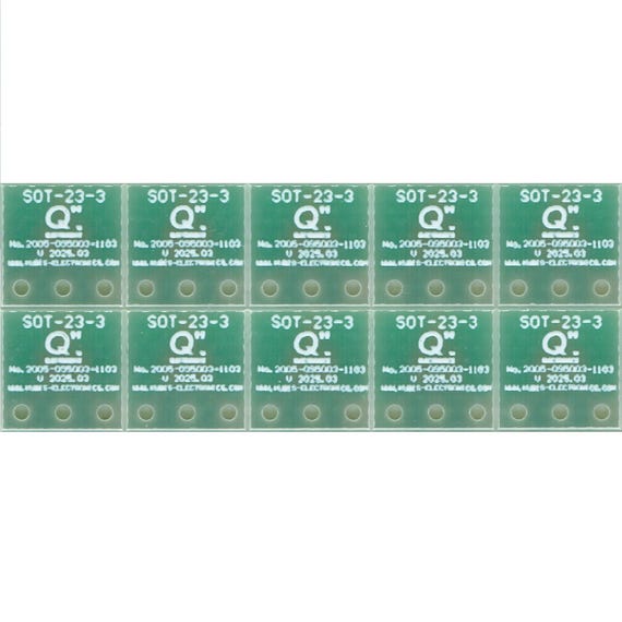 Adaptateur SOT23-6 Vers DIP6 – 10 Pièces, KubisElectronics, Fabrication Polonaise