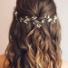 see more listings in the Bridal hair vine section