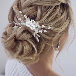 Boho Bridal hair comb for bride Gold Wedding hair piece Bridal hair piece Bridal hair vine Bridal Hair Accessories Wedding Hair Accessory