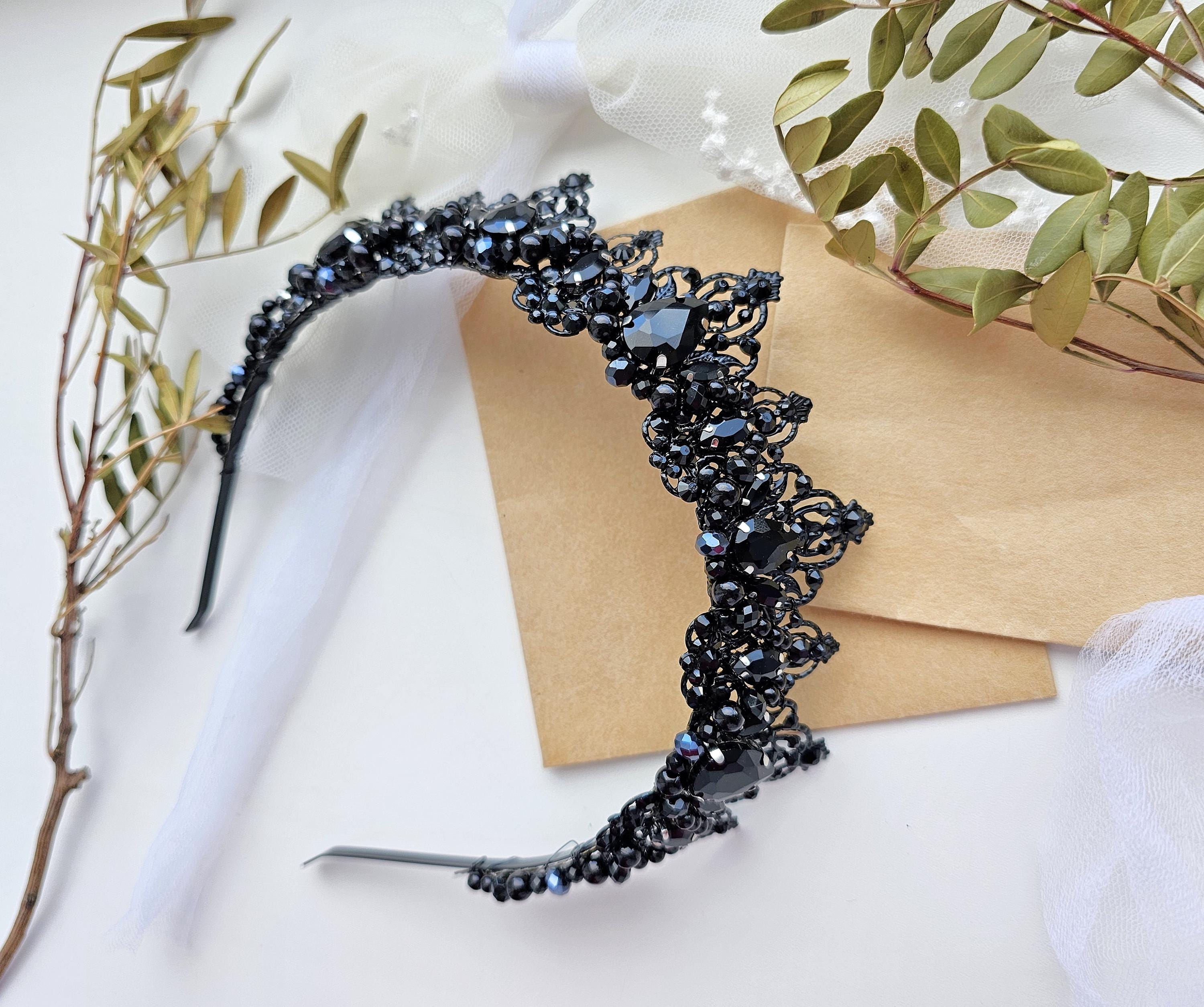 Black Tiara - Etsy