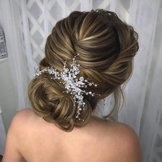 Free Shipping Wedding Hair Piecewedding Hair Accessories Etsy