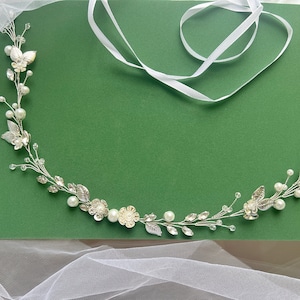 Pearl Belt For Wedding Dress,  Pearl Sash, Bridal Sash Belt, Wedding Belt, Thin Bridal Belt, Bridesmaid Belt, Wedding Accessories For Bride