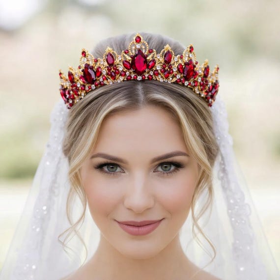Crown for Wedding Bride Birthday 81feFrljgnL._SL1500__1.jpg main image 4