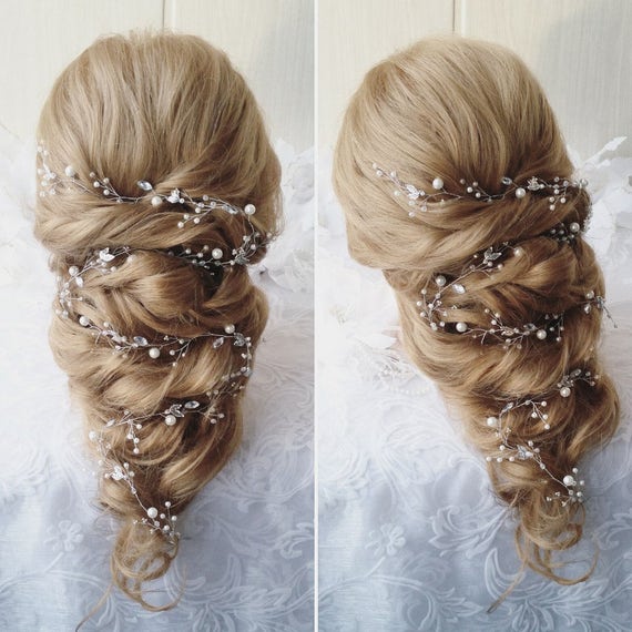 Crystal Bridal Hair Piece Bridal Hair Accessories Bridal Hair Etsy