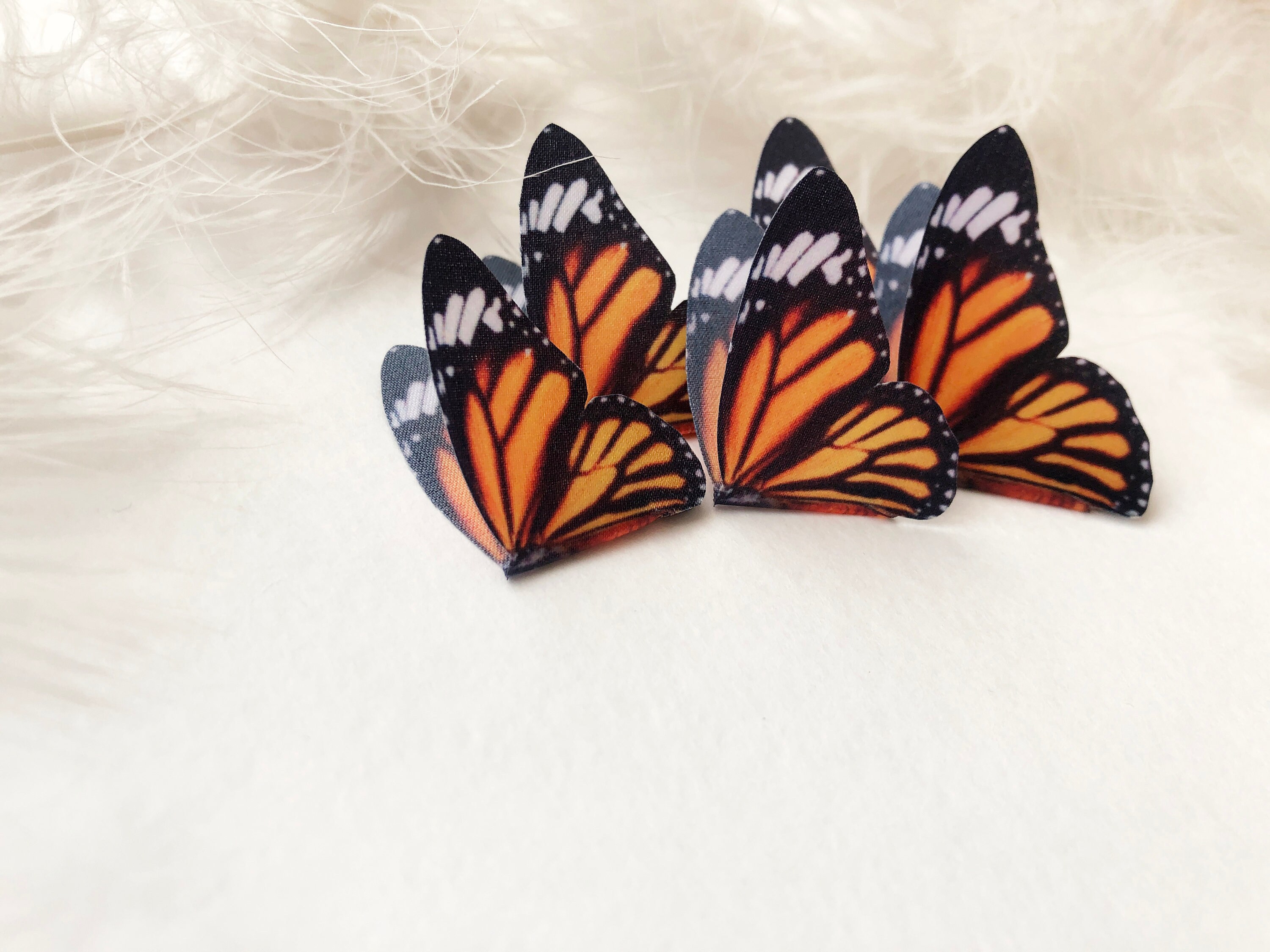 Silk Monarch Butterflies for Wedding Decor Bouquet Etsy